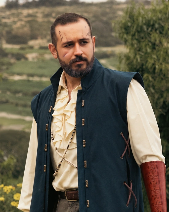 Padded Tunic, worn